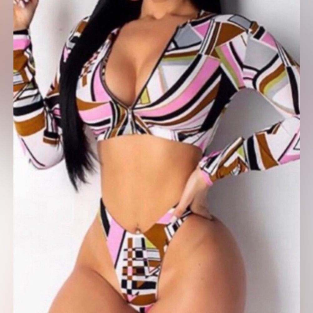 sexy 2 piece swimsuit size large